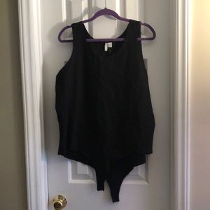 NWT Cato Black bodysuit